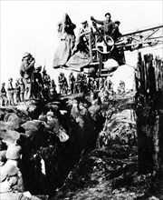 Film Crew on-set of the Film "All Quiet on the Western Front", 1930