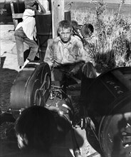 Paul Newman, on-set of the Film "Cool Hand Luke", 1967