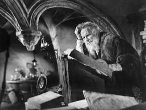 Gino Mattera, on-set of the Film "Faust and the Devil" (aka La Leggenda di Faust", 1950
