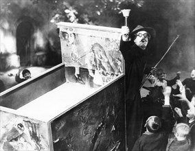 Andre Mattoni, on-set of the Silent Film "Herr Tartuff" (aka Tartuffe), 1926