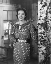 Kay Francis, on-set of the Film "Living on Velvet", 1935