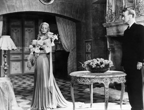 Madeleine Sologne, on-set of the Film "Love Eternal" (aka L'eternel Retour, aka The Eternal Return), 1943