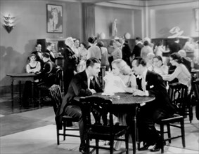 Neil Hamilton, Joan Crawford, Monroe Owsley, on-set of the Film "This Modern Age", 1931