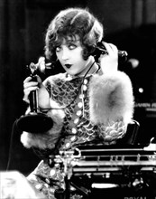 Marion Davies, on-set of the Silent Film "Tillie the Toiler", 1927
