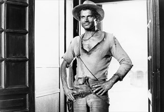Terence Hill, on-set of the Film "They Call me Trinity", 1972