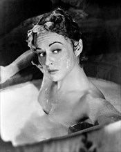 Paulette Goddard, Close-Up Portrait, on-set of the Film "Unconquered", 1947