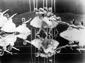 Ballet Dance Number, on-set of the Film "The Unfinished Dance", 1947