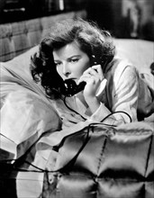 Katharine Hepburn, on-set of the Film "Woman of the Year", 1942