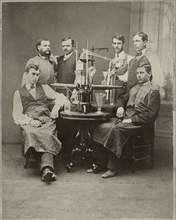 University Chemistry Students, USA, circa 1880