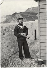 English Sailor on Coast Watch, Circa 1910