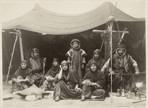 Bedouins, Albumen Print, 1901