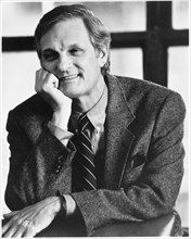 Alan Alda, on-set of the Film “Whispers in the Dark”, 1992