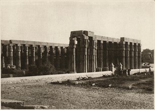 Temple of Luxor, Egypt, 1912