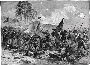 “Pickett’s Charge at Gettysburg” Battle of Gettysburg, American Civil War, 1863