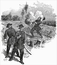 “Death of General Polk, " American Civil War, 1864