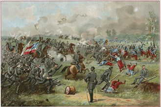 “Stonewall Jackson, at the Battle of Bull Run.”, American Civil War, USA, 1861