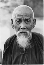 Portrait of Chinese Farmer, China, circa 1950