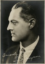 Actor Lionel Barrymore, Publicity Portrait, circa 1925