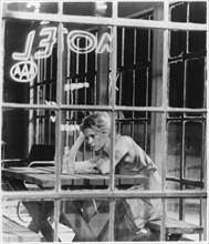 Kim Basinger, on-set of the Film "Fool For Love”, 1985