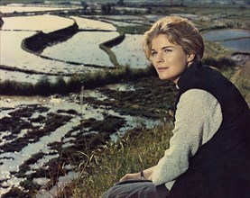 Candice Bergen, on -set of the Film “The Sand Pebbles”, 20th Century Fox, 1966
