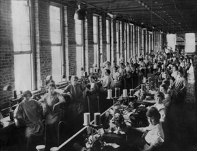 Women in Textile Factory, circa 1910