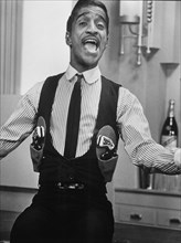 Sammy Davis, Jr., on-set of the Film "Robin and the Seven Hoods", 1964