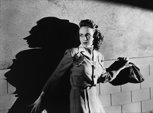 Kim Hunter, on-set of the Film "When Strangers Marry", 1944