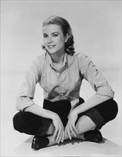 Actress Grace Kelly, Publicity Portrait in Casual Clothes, 1954