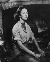 Jennifer Jones, on-set of the Film "Ruby Gentry", 1952