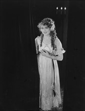 Mary Pickford, on-set of the Silent Film "Stella Maris", 1918