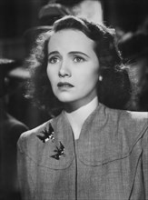 Teresa Wright, on-set of the Film "Shadow of a Doubt", 1943