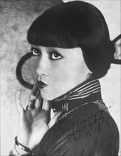 Actress Anna May Wong, Publicity Portrait, 1924
