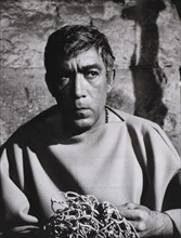 Anthony Quinn, on-set of the Film "Barabbas", 1961