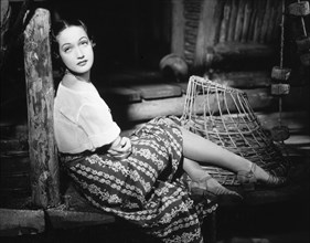 Dorothy Lamour, on-set of the Film "Road to Singapore", 1940