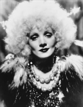 Marlene Dietrich, Publicity Portrait, on-set of the Film "Blonde Venus", 1932
