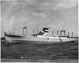 U.S. Naval Ship President Jackson, Circa 1953