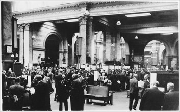 Stock Exchange, Generval View, London, England, UK, circa 1949