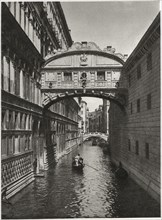 Bridge of Sighs, Venice, Italy, circa 1910