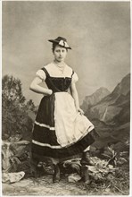 Italian Country Girl, Circa 1890