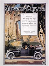 Stevens-Duryea Company Advertisement for C-Six Motor-Car, 1913