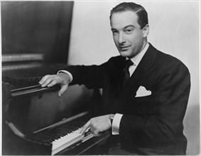Victor Borge, Portrait at Piano, circa 1940's