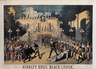 Kiralfy Brothers' Spectacle, Black Crook,  Poster, circa 1870's