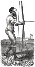 Arrow Shooter, Solomon Islands, Illustration, 1885