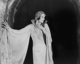 Greta Garbo on-set of the Silent Film, "The Temptress", 1926