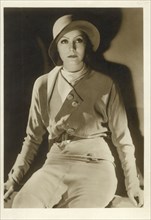 Greta Garbo, on-set Film Portrait, MGM, 1931