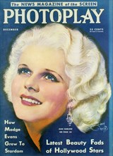 Jean Harlow, Cover of Photoplay Magazine, December 1931