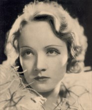 Marlene Dietrich, Publicity Portrait, Screen Play Magazine, April 1931