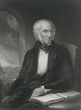 William Wordsworth (1770-1850), English Poet, Portrait, Engraving