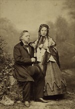 Henry Ward Beecher, Harriet Beecher Stowe, Portrait, 1885