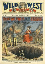 Cover of Wild West Weekly Magazine, No. 104, October 14, 1904